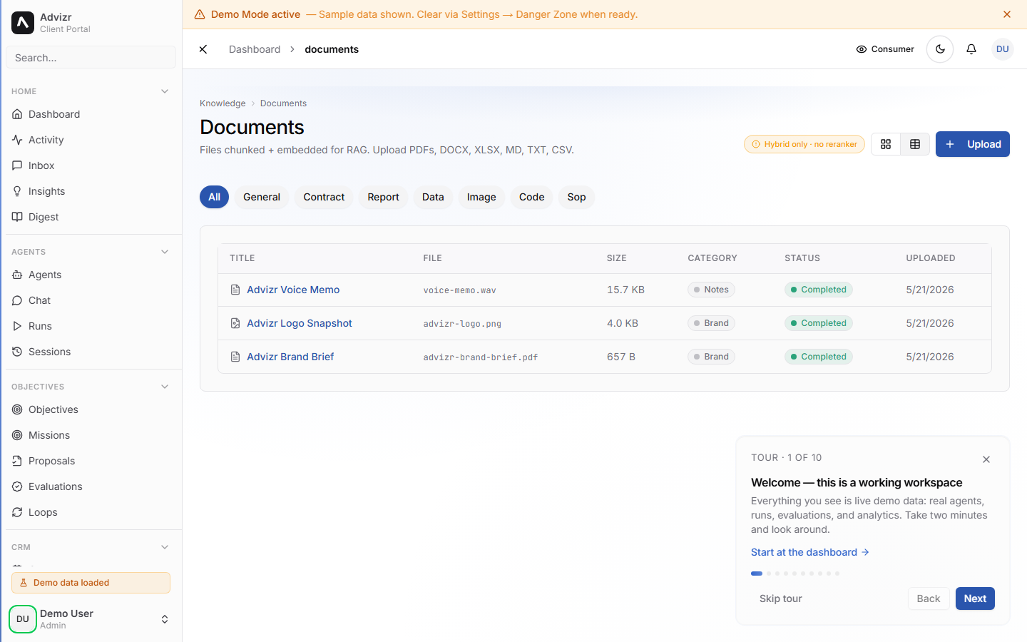 Documents library